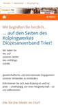 Mobile Screenshot of kolping-trier.de